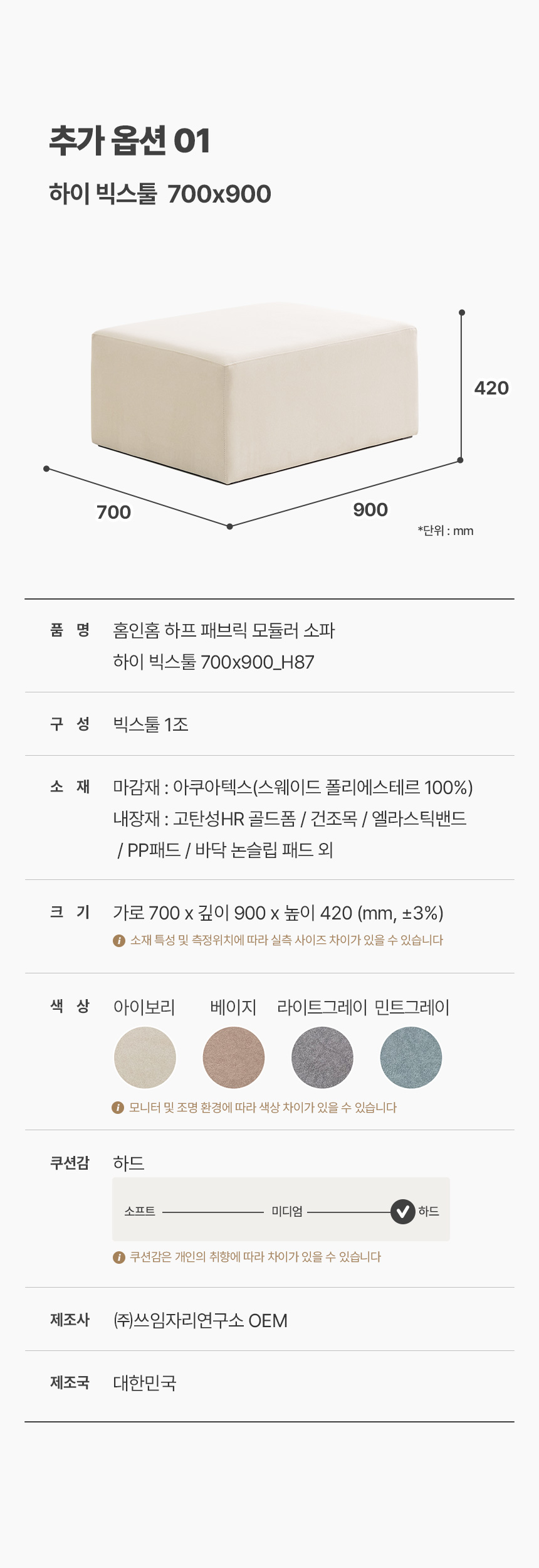 상품의 상세 설명 이미지